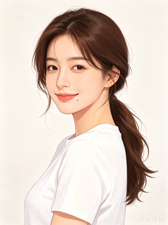 Chloe 老师的形象插画
