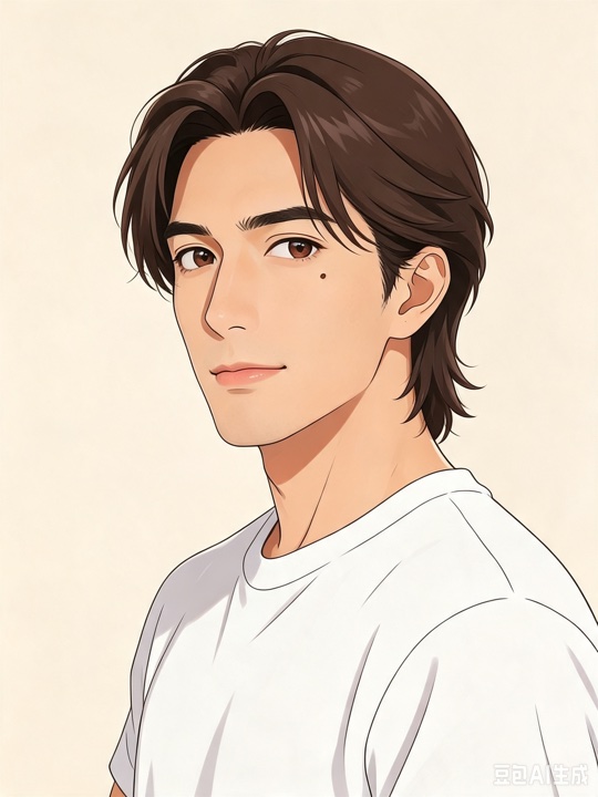 Daniel 导师的形象插画