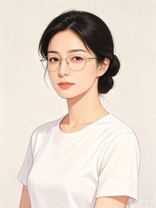Elena 老师的形象插画