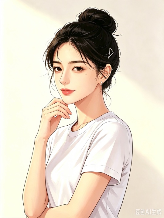 Isabella 老师的形象插画