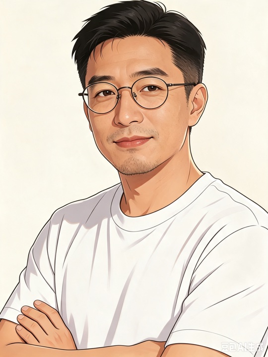 Leo 导师的形象插画